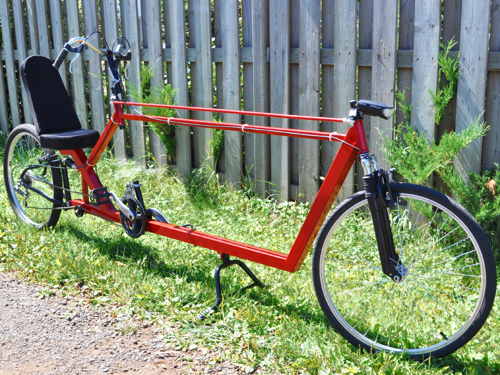 DutchMan Cargo Bike - frame painted